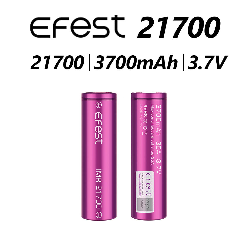 EFEST BATTERY IMR 21700 1 PC