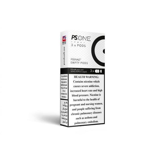 PS ONE EMPTY PODS 3X1.8ML