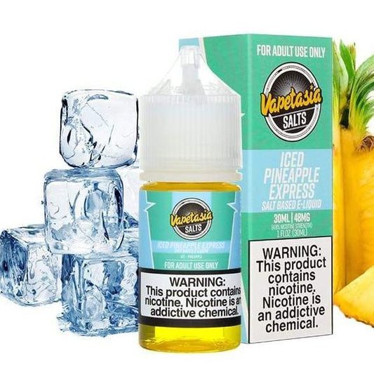 VAPETASIA ICED PINEAPPLE EXPRESS SALTNIC