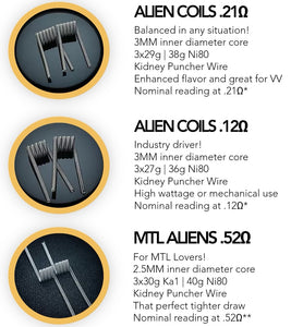 EAGLE VAPE Alien coils