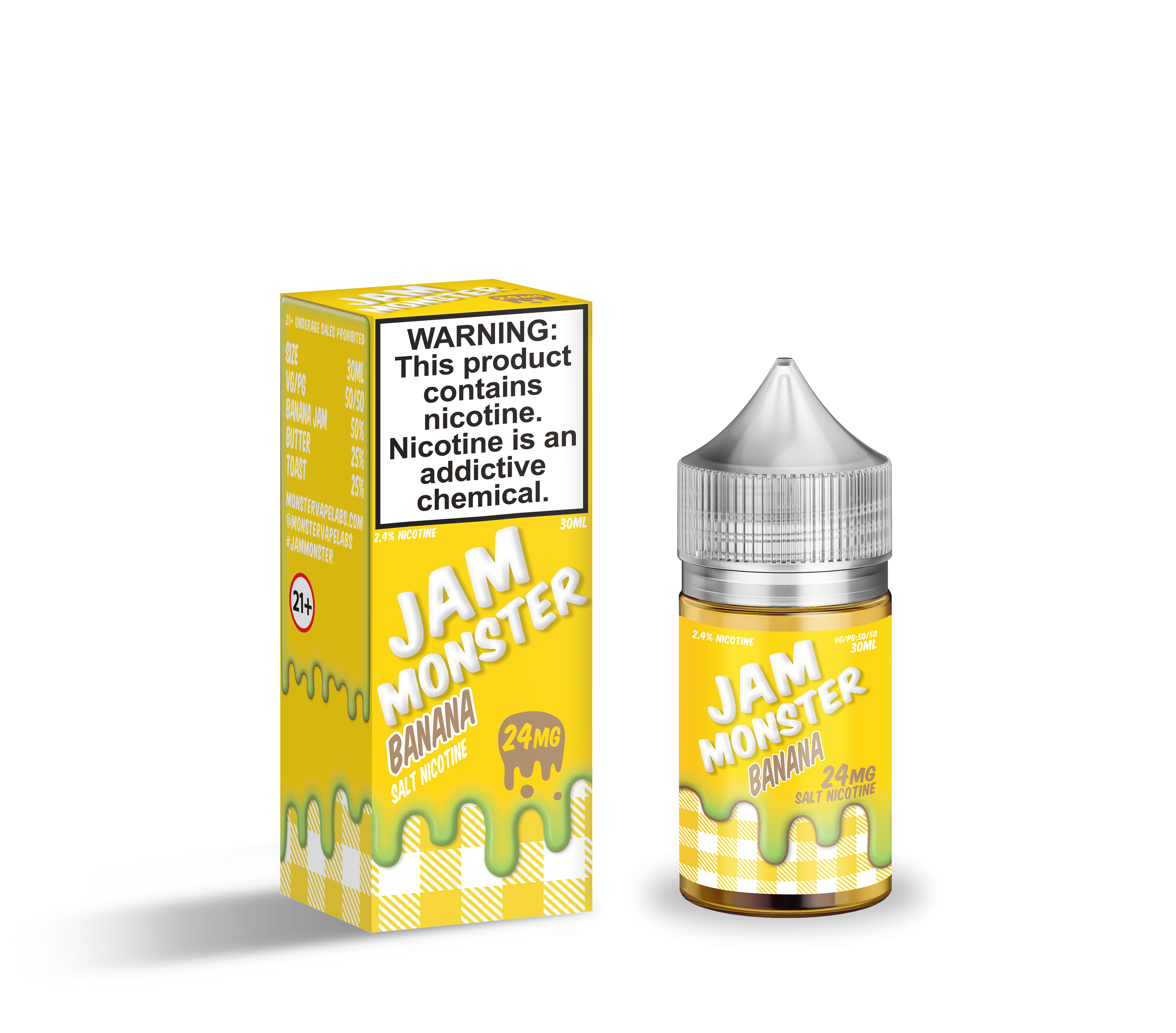 JAM MONSTER BANANA SALTNIC