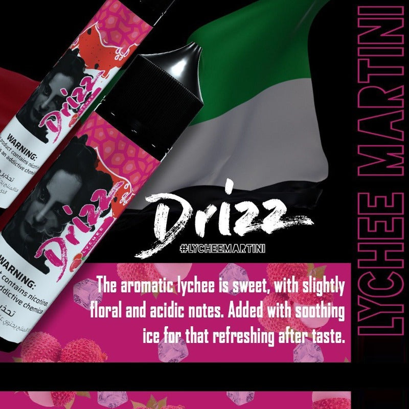 DRIZZ E-LIQUID LYCHEE MARTINI 60ml