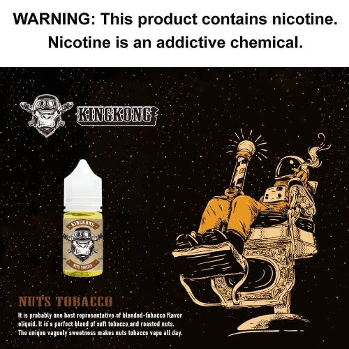 KING KONG SALT - NUTS TOBACCO