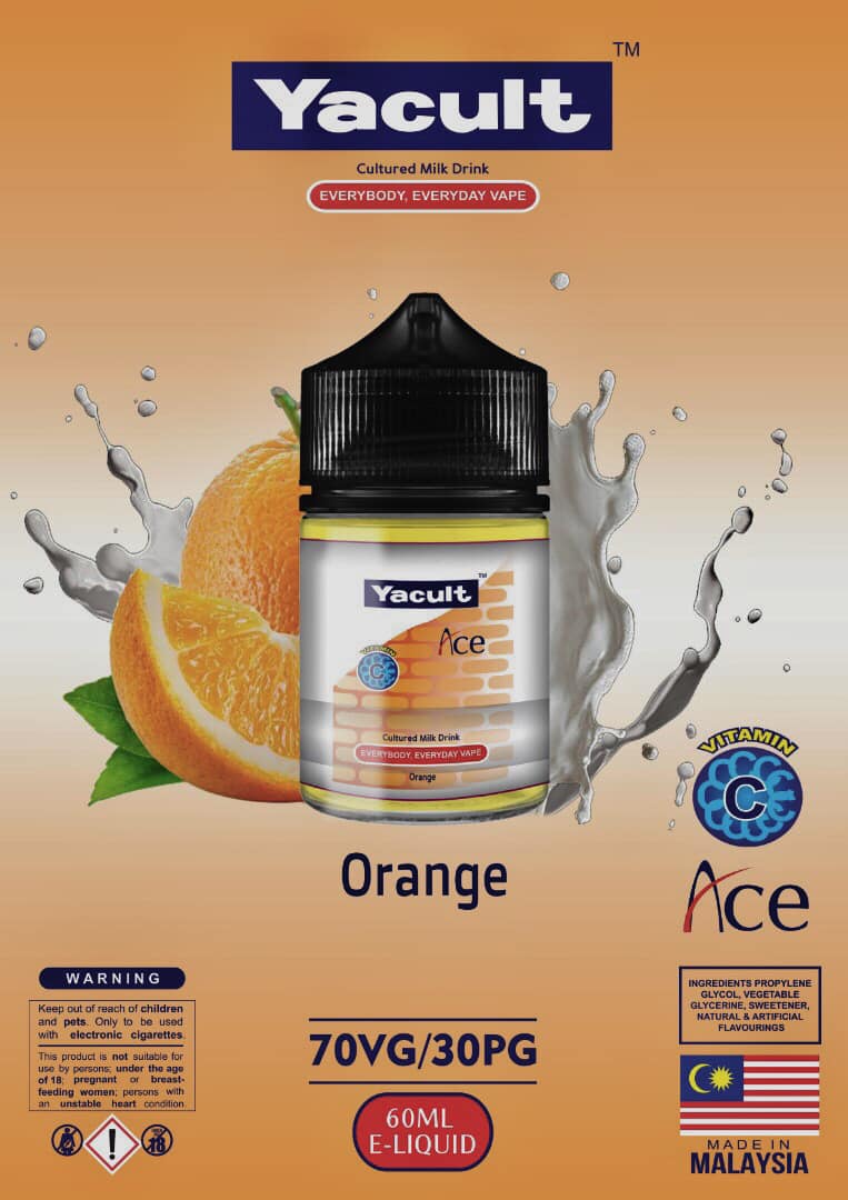 YACULT ORANGE E-LIQUID