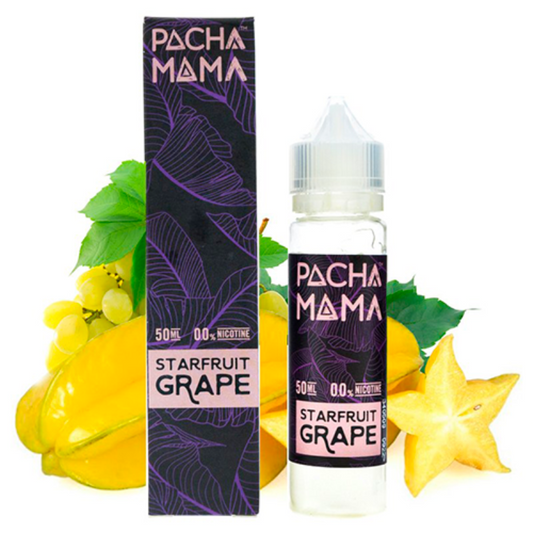 PACHA MAMA STARFRUIT GRAPE 50ml-0mg