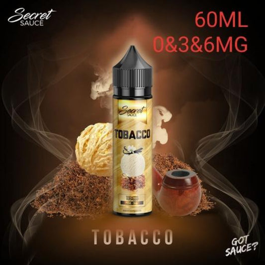 TOBACCO Secret Sauce e liquid 3mg 60ml