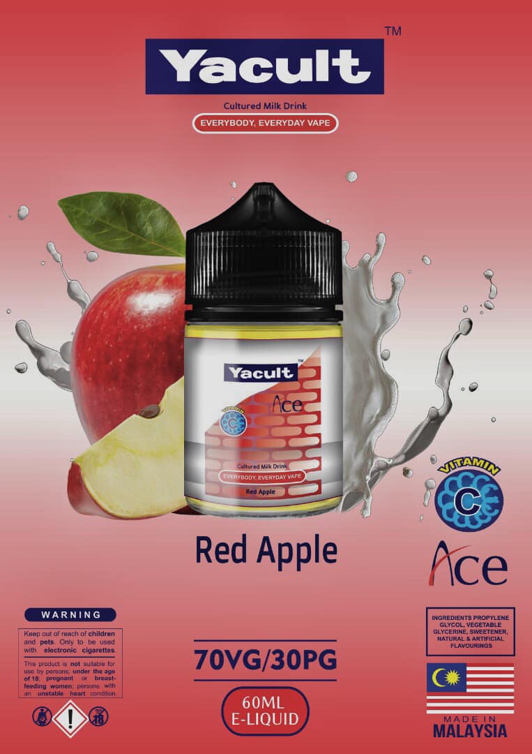 YACULT RED APPLE E-LIQUID