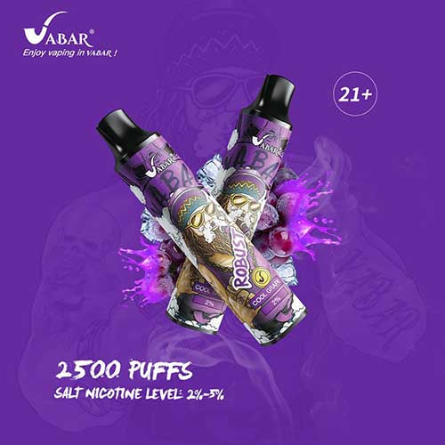 VABAR ROBUST DISPOSABLE 2500 PUFFS 2%