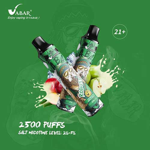 VABAR ROBUST DISPOSABLE 2500 PUFFS 2%