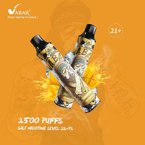 VABAR ROBUST DISPOSABLE 2500 PUFFS 2%