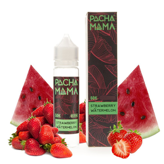 PACHA MAMA SALTS STRAWBERRY WATERMELON 60ml-3mg