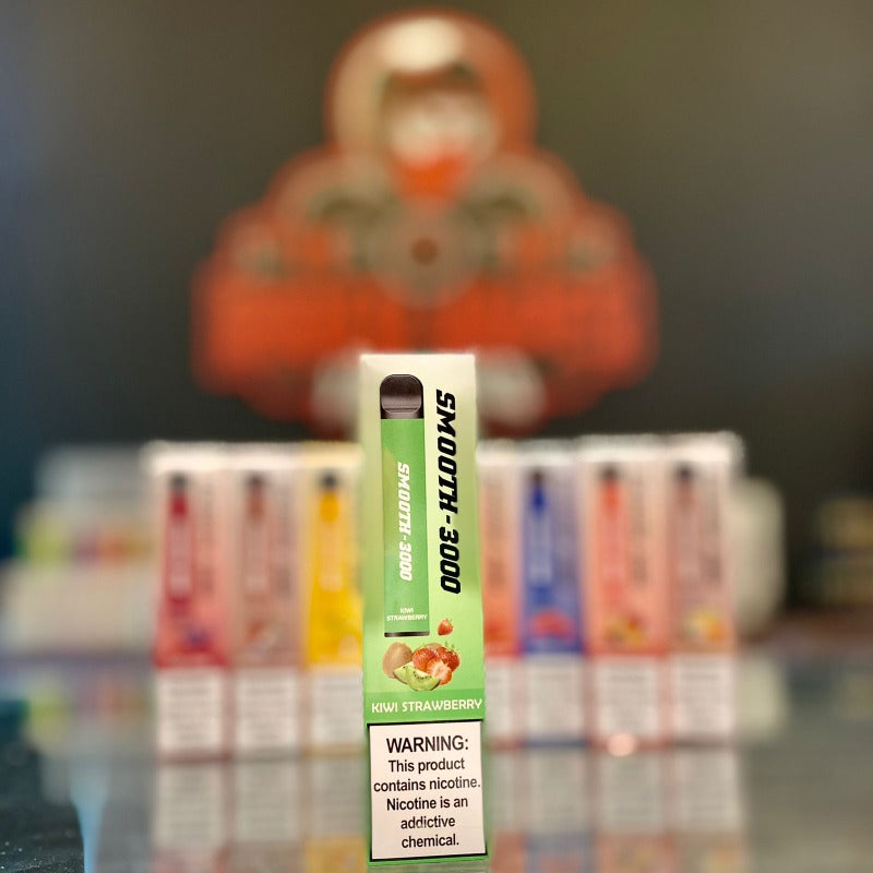 SMOOTH DISPOSABLE DEVICE 3000 PUFFS - 2% Rider Vapes SMOOTH DISPOSABLE DEVICE 3000 PUFFS - 2% Rider Vapes