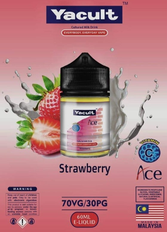 YACULT STRAWBERRY E-LIQUID