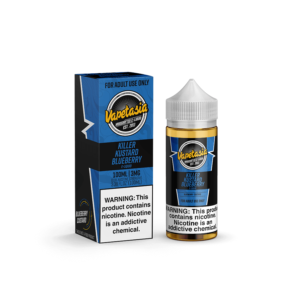 VAPETASIA KILLER KUSTARD BLUEBERRY 100ml