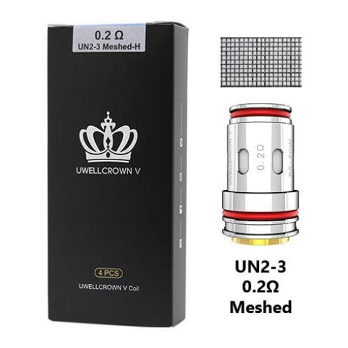 UWELL CROWN V SUB OHM COILS 4PCS