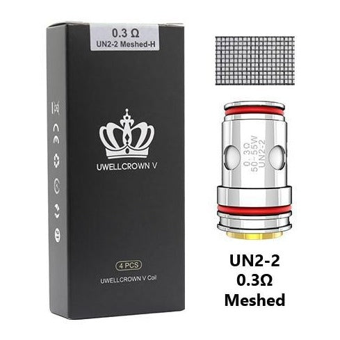 UWELL CROWN V SUB OHM COILS 4PCS