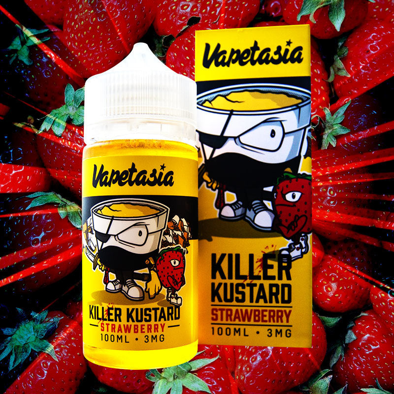 VAPETASIA KILLER KUSTARD STRAWBERRY