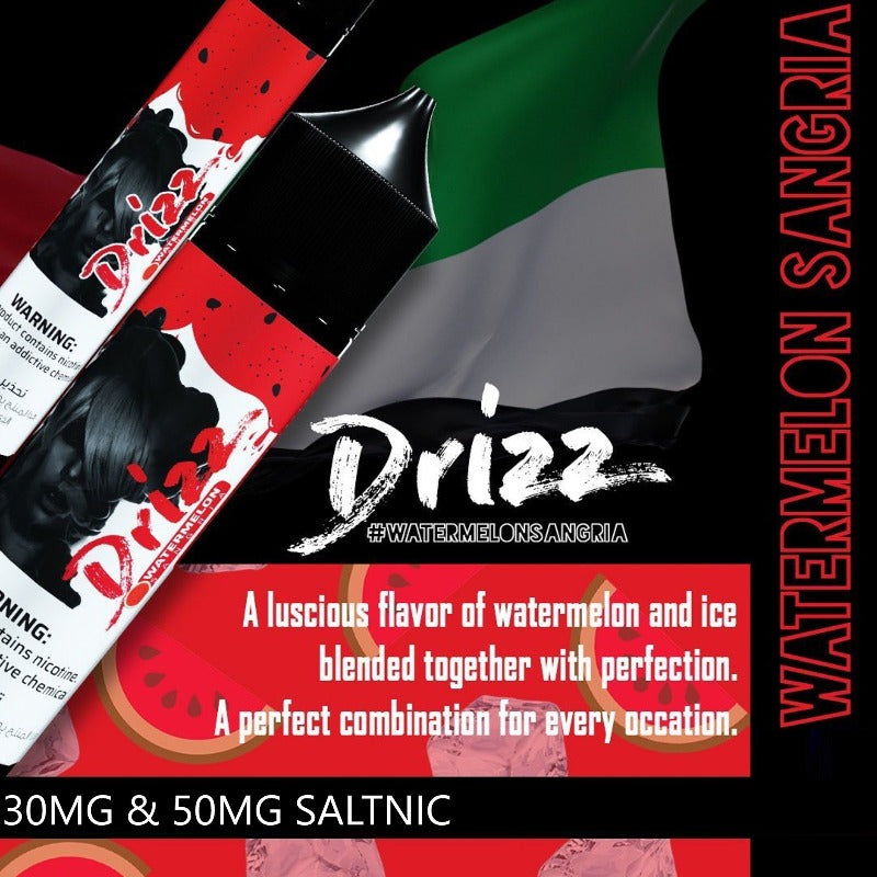 DRIZZ SALTNIC E-LIQUID - WATERMELON SANGRIA