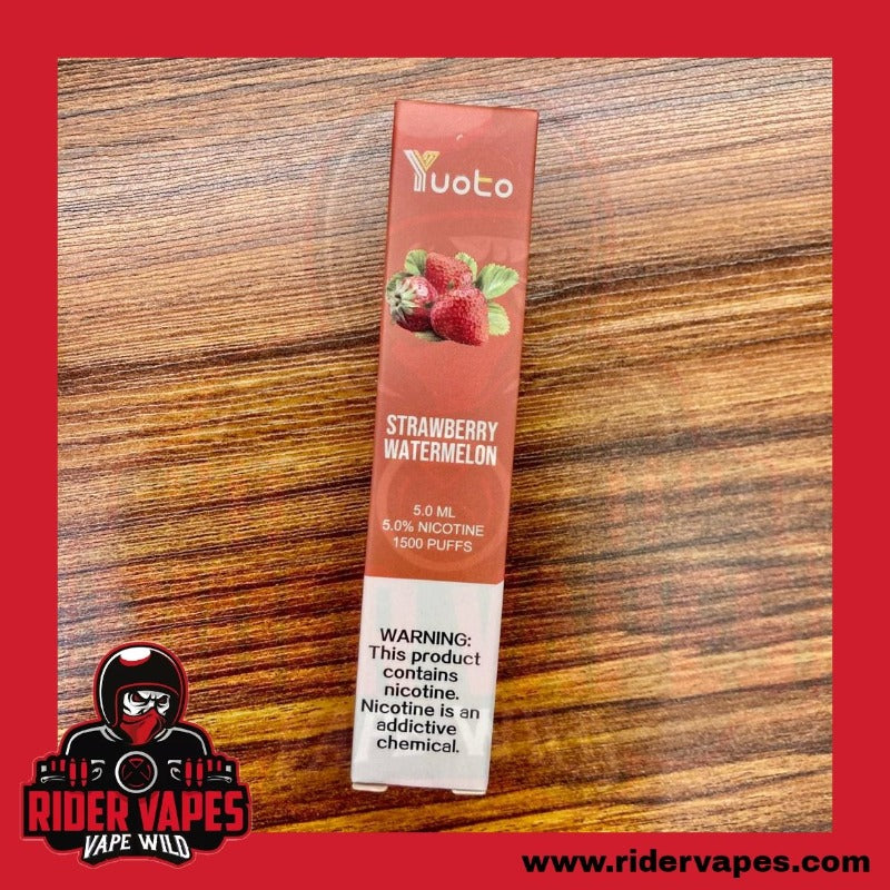 YUOTO DISPOSABLE 1500 PUFFS 50mg - 5%