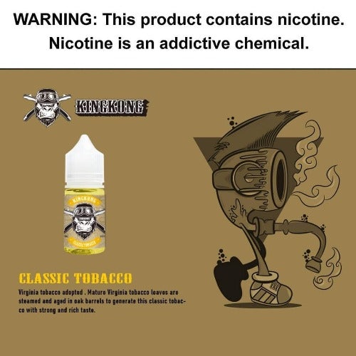 KING KONG SALT - CLASSIC TOBACCO