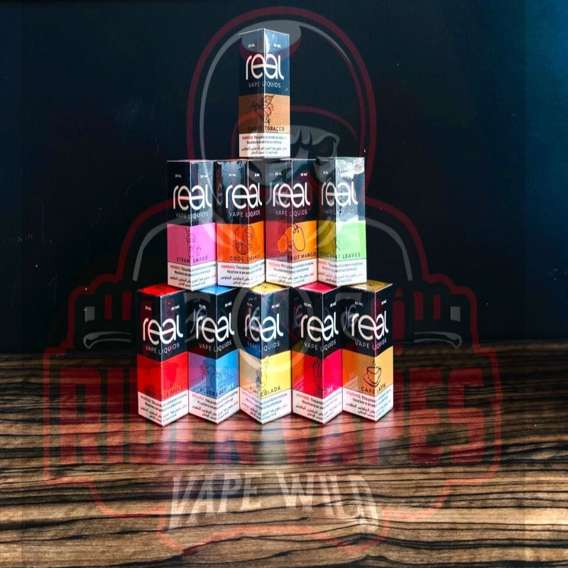 REAL VAPE LIQUIDS SALTNIC 50MG