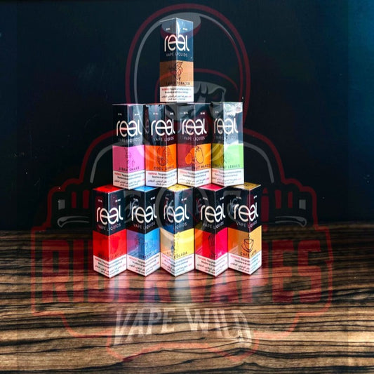 REAL VAPE LIQUIDS SALTNIC 30MG