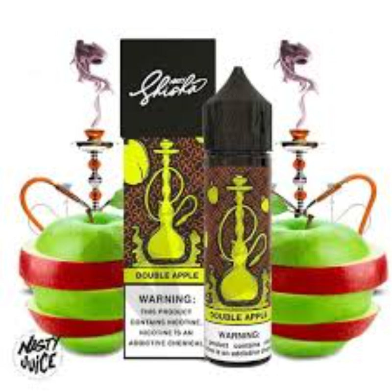 NASTY SHISHA DOUBLE APPLE 3MG