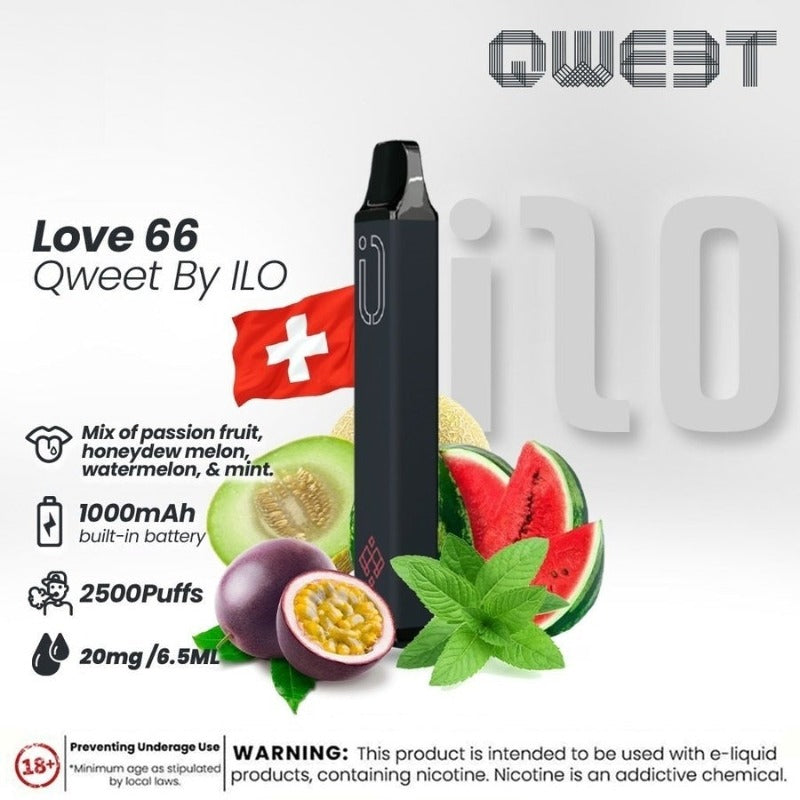 QWEET 2500 PUFFS