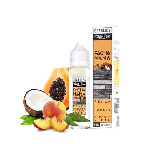 PACHA MAMA PEACH PAPAYA COCONUT CREAM 50ml-0mg