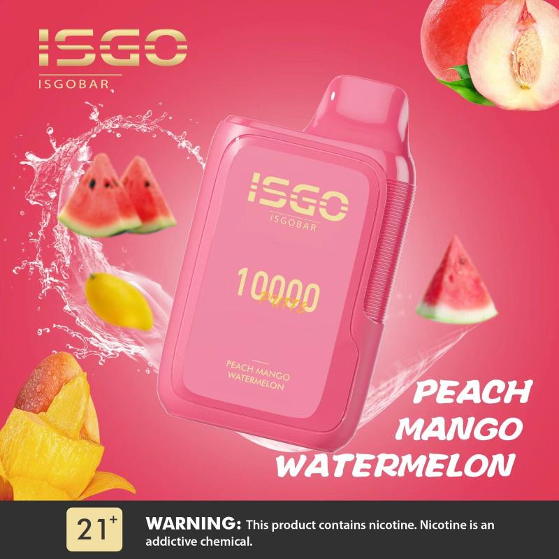 شريط ISGO BAR للاستخدام مرة واحدة 10000 نفخة