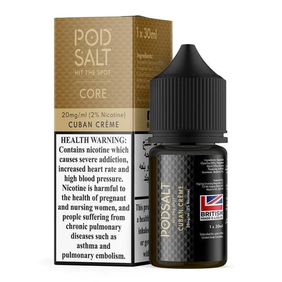 POD SALT CORE CUBAN CREME