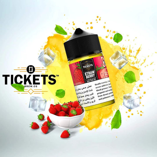 TICKETS BREW.CO STRAWBERRY 50ML