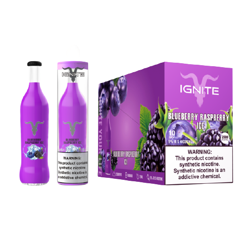 IGNITE V25 DISPOSABLE DEVICE 2500+ PUFFS 5% NIC.