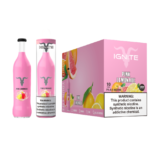 IGNITE V25 DISPOSABLE DEVICE 2500+ PUFFS 5% NIC.