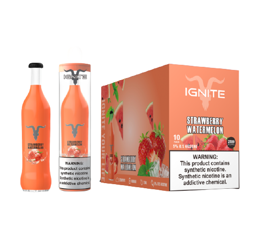 IGNITE V25 DISPOSABLE DEVICE 2500+ PUFFS 5% NIC.