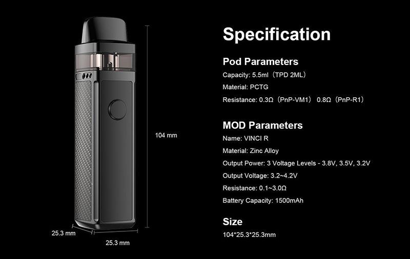 voopoo vinci mod pod kit