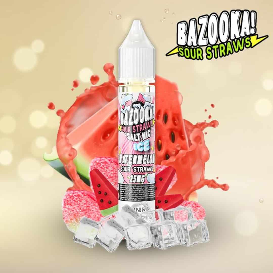 BAZOOKA SALTNIC WATERMELON ICE