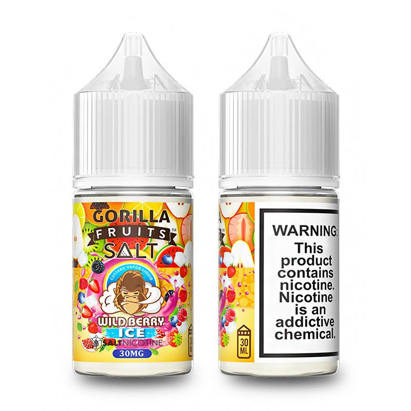 GORILLA FRUITS WILD BERRY ICE SALTNIC